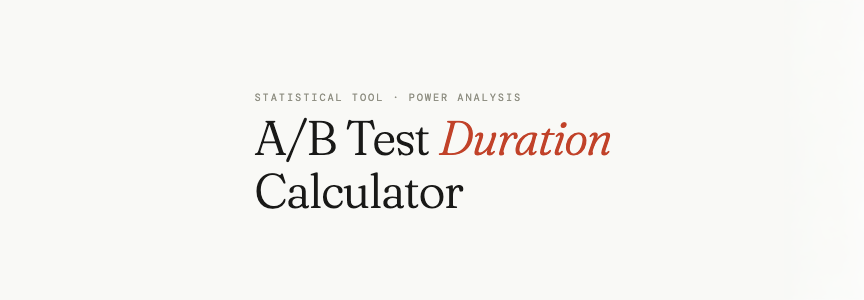 From Jupyter Notebook to AWS: Deploying an A/B Test Duration Calculator